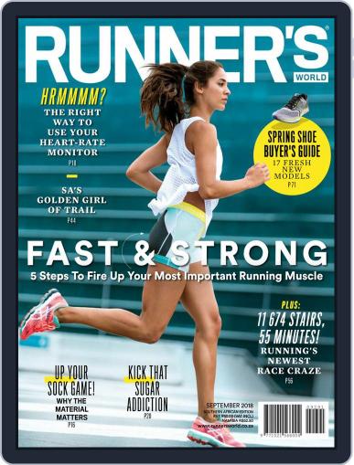 Runner's World South Africa September 1st, 2018 Digital Back Issue Cover