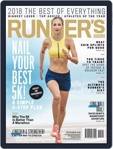 Runner's World South Africa December 1st, 2018 Digital Back Issue Cover