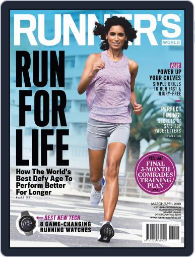 Runner's World South Africa March 1st, 2019 Digital Back Issue Cover