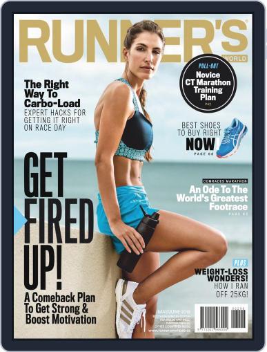 Runner's World South Africa May 1st, 2019 Digital Back Issue Cover