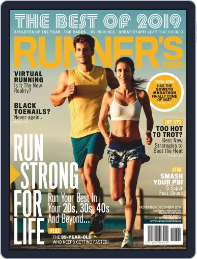 Runner's World South Africa November 1st, 2019 Digital Back Issue Cover