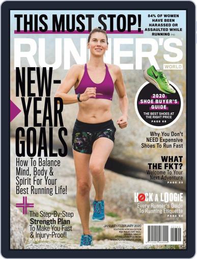 Runner's World South Africa January 1st, 2020 Digital Back Issue Cover