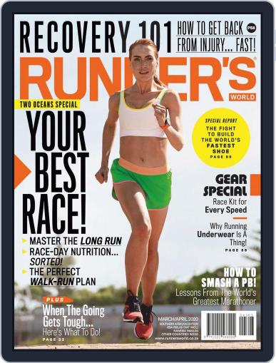Runner's World South Africa March 1st, 2020 Digital Back Issue Cover