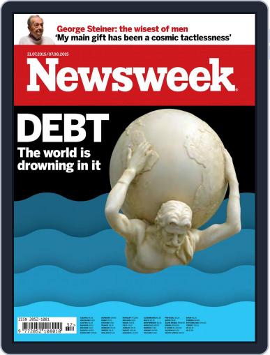 Newsweek Europe July 31st, 2015 Digital Back Issue Cover