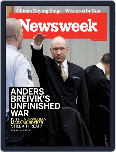 Newsweek Europe April 15th, 2016 Digital Back Issue Cover