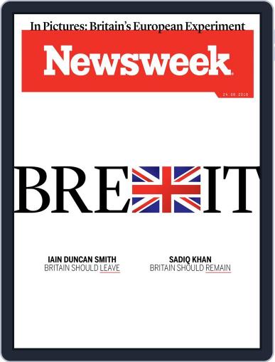 Newsweek Europe June 17th, 2016 Digital Back Issue Cover