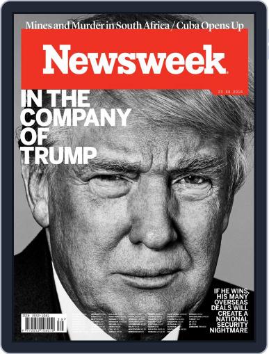 Newsweek Europe September 23rd, 2016 Digital Back Issue Cover