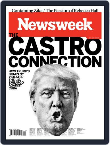 Newsweek Europe October 14th, 2016 Digital Back Issue Cover