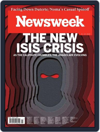 Newsweek Europe October 21st, 2016 Digital Back Issue Cover
