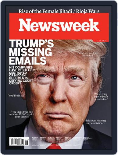 Newsweek Europe November 11th, 2016 Digital Back Issue Cover
