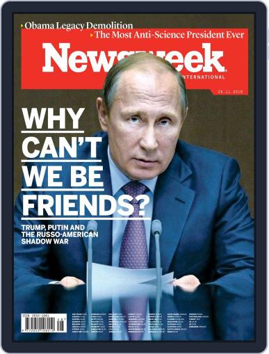 Newsweek Europe November 25th, 2016 Digital Back Issue Cover