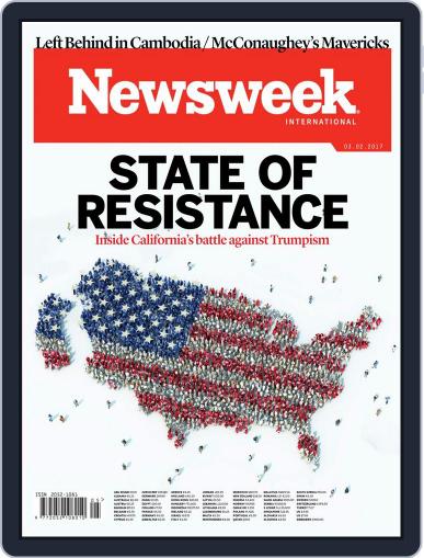 Newsweek Europe February 3rd, 2017 Digital Back Issue Cover