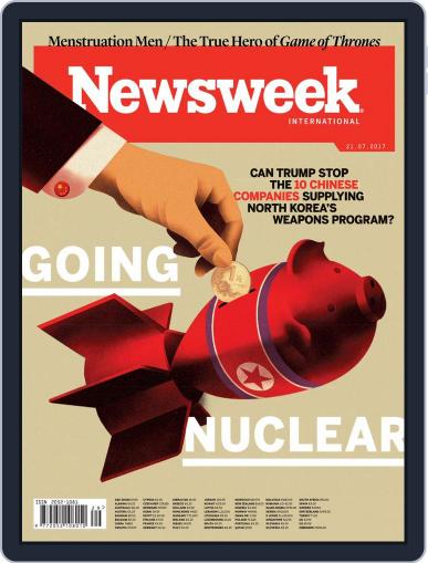 Newsweek Europe July 21st, 2017 Digital Back Issue Cover