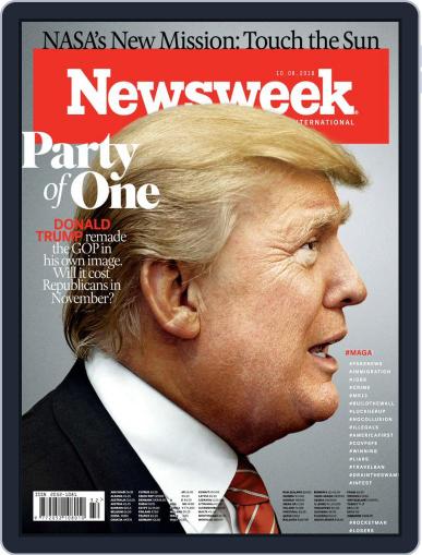 Newsweek Europe August 10th, 2018 Digital Back Issue Cover