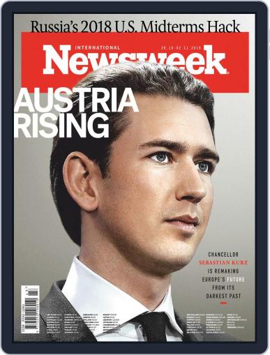 Newsweek Europe October 26th, 2018 Digital Back Issue Cover
