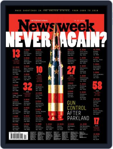 Newsweek Europe February 15th, 2019 Digital Back Issue Cover