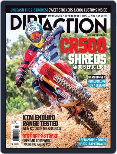 Dirt Action February 1st, 2018 Digital Back Issue Cover