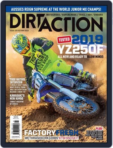 Dirt Action October 1st, 2018 Digital Back Issue Cover