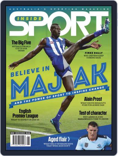 Inside Sport August 1st, 2019 Digital Back Issue Cover