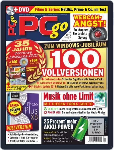 PCgo May 1st, 2019 Digital Back Issue Cover