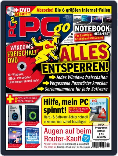 PCgo November 1st, 2019 Digital Back Issue Cover