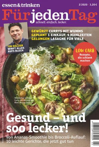 essen&trinken für jeden Tag February 1st, 2020 Digital Back Issue Cover