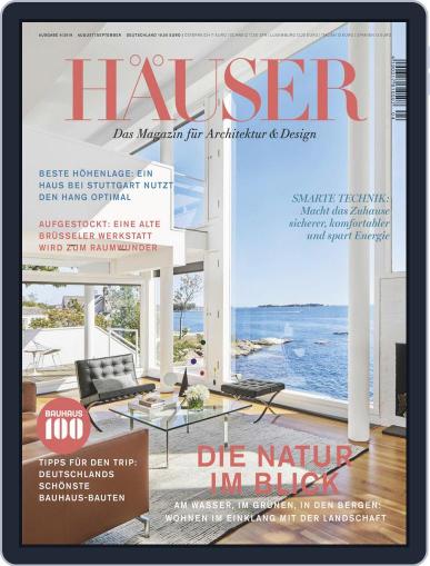 Häuser August 1st, 2019 Digital Back Issue Cover
