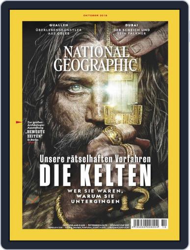 National Geographic Deutschland October 1st, 2018 Digital Back Issue Cover