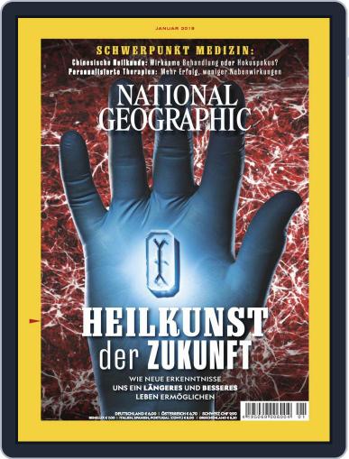 National Geographic Deutschland January 1st, 2019 Digital Back Issue Cover