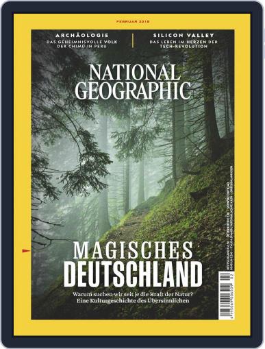 National Geographic Deutschland February 1st, 2019 Digital Back Issue Cover
