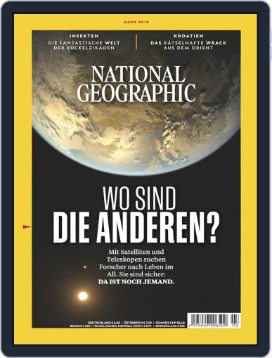 National Geographic Deutschland March 1st, 2019 Digital Back Issue Cover