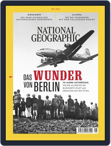 National Geographic Deutschland May 1st, 2019 Digital Back Issue Cover