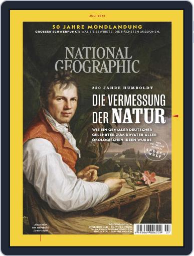 National Geographic Deutschland July 1st, 2019 Digital Back Issue Cover