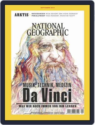 National Geographic Deutschland September 1st, 2019 Digital Back Issue Cover