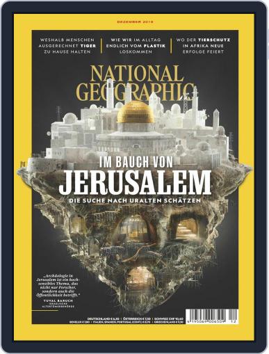 National Geographic Deutschland December 1st, 2019 Digital Back Issue Cover