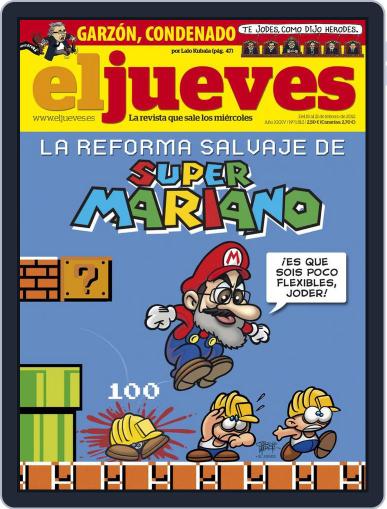 El Jueves February 14th, 2012 Digital Back Issue Cover