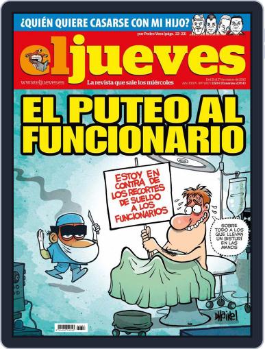 El Jueves March 20th, 2012 Digital Back Issue Cover
