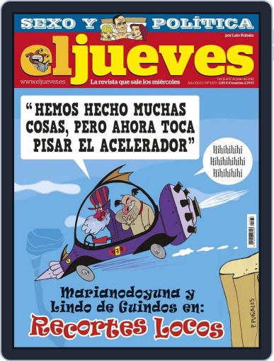 El Jueves July 10th, 2012 Digital Back Issue Cover