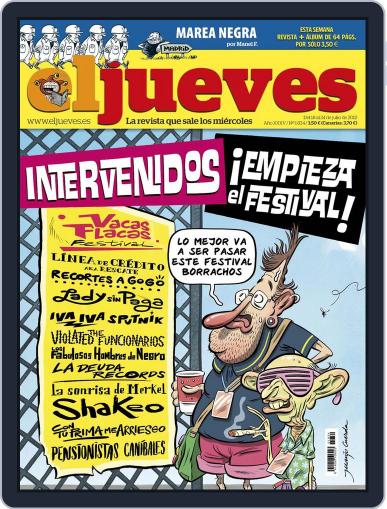 El Jueves July 17th, 2012 Digital Back Issue Cover