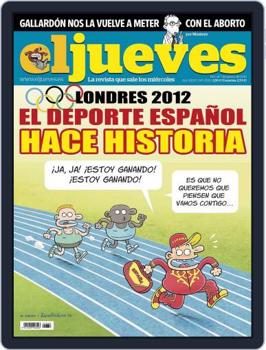 El Jueves July 31st, 2012 Digital Back Issue Cover