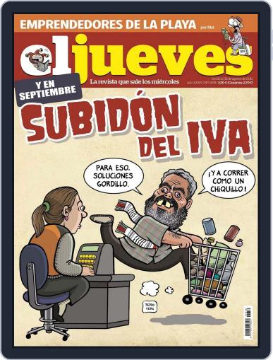 El Jueves August 21st, 2012 Digital Back Issue Cover