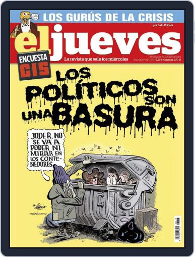 El Jueves October 16th, 2012 Digital Back Issue Cover