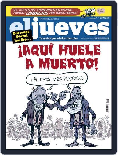 El Jueves April 2nd, 2013 Digital Back Issue Cover