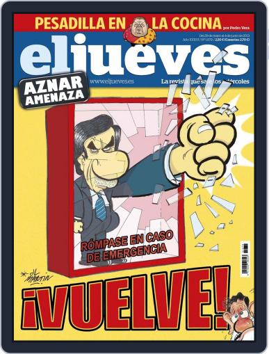 El Jueves May 28th, 2013 Digital Back Issue Cover