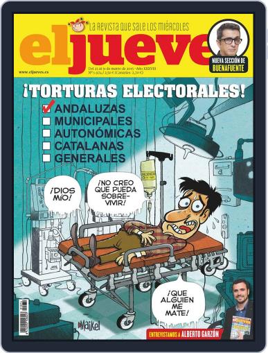 El Jueves March 24th, 2015 Digital Back Issue Cover