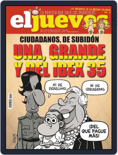El Jueves February 7th, 2018 Digital Back Issue Cover