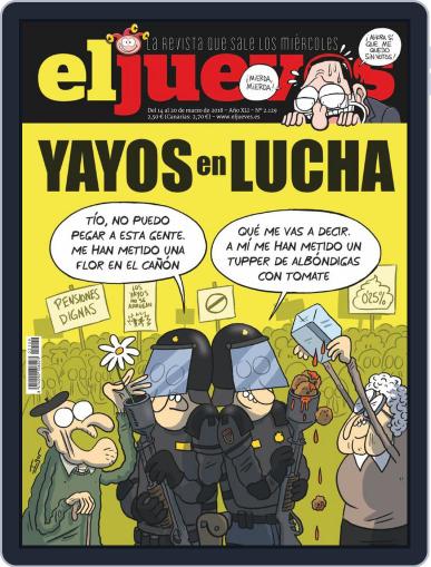 El Jueves March 14th, 2018 Digital Back Issue Cover