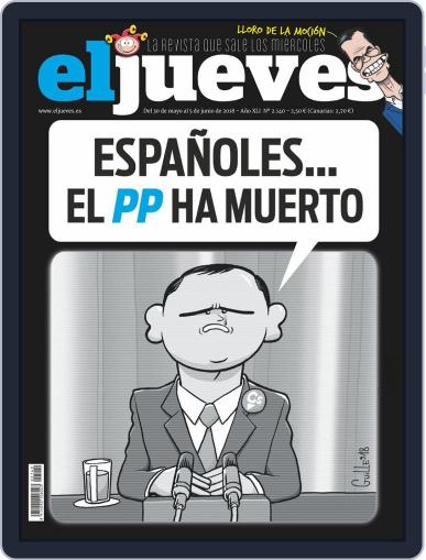 El Jueves May 30th, 2018 Digital Back Issue Cover