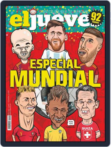 El Jueves June 12th, 2018 Digital Back Issue Cover