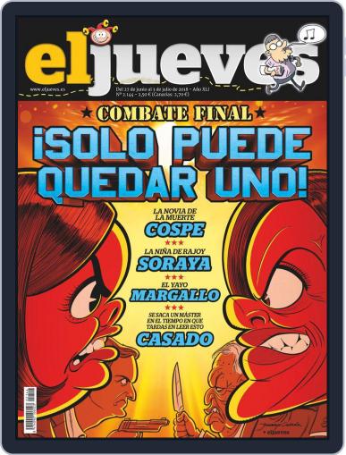 El Jueves June 27th, 2018 Digital Back Issue Cover